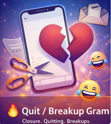 💔 Quitting/Breakup Grams